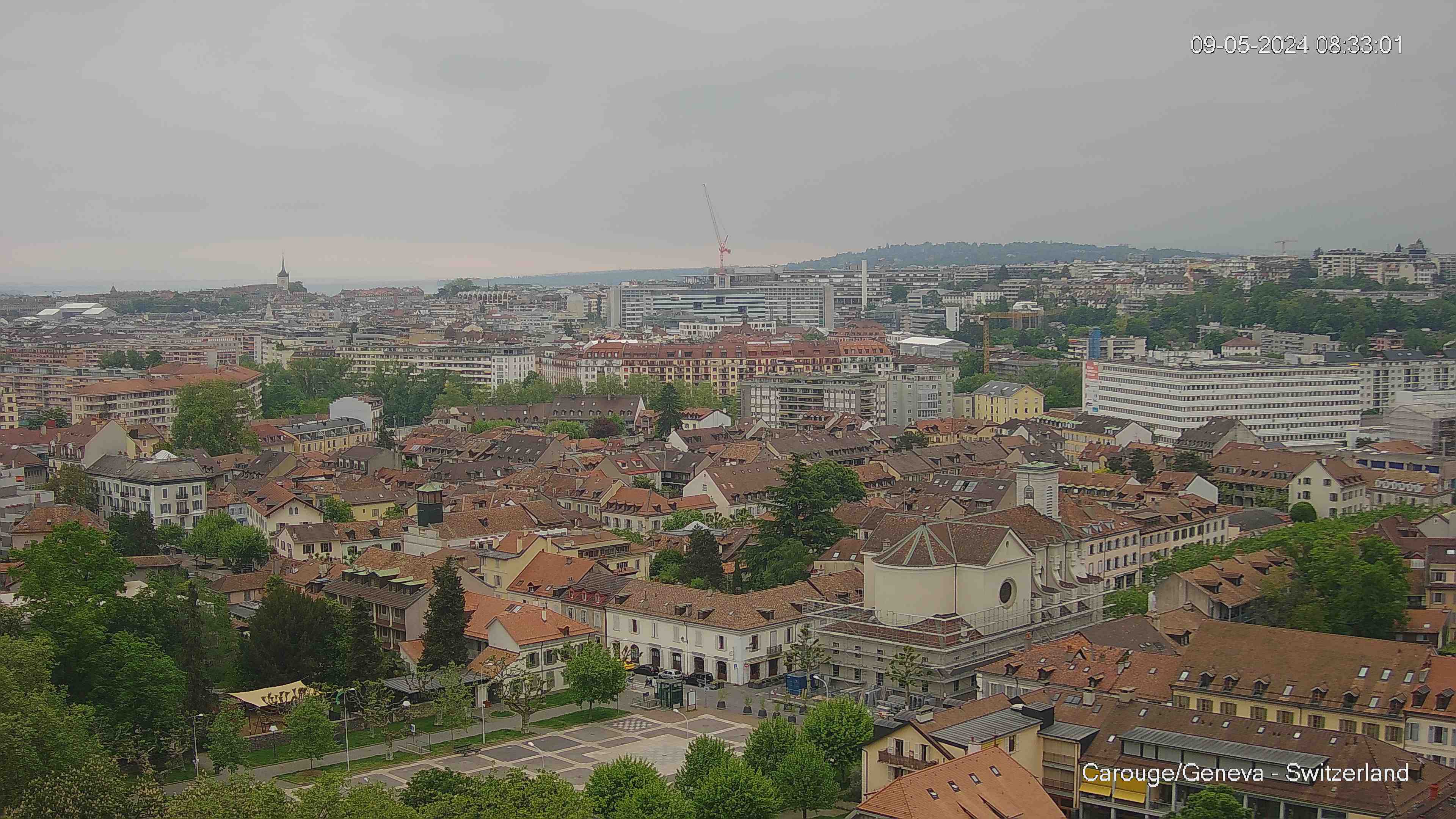 Ginevra webcam - Panorama