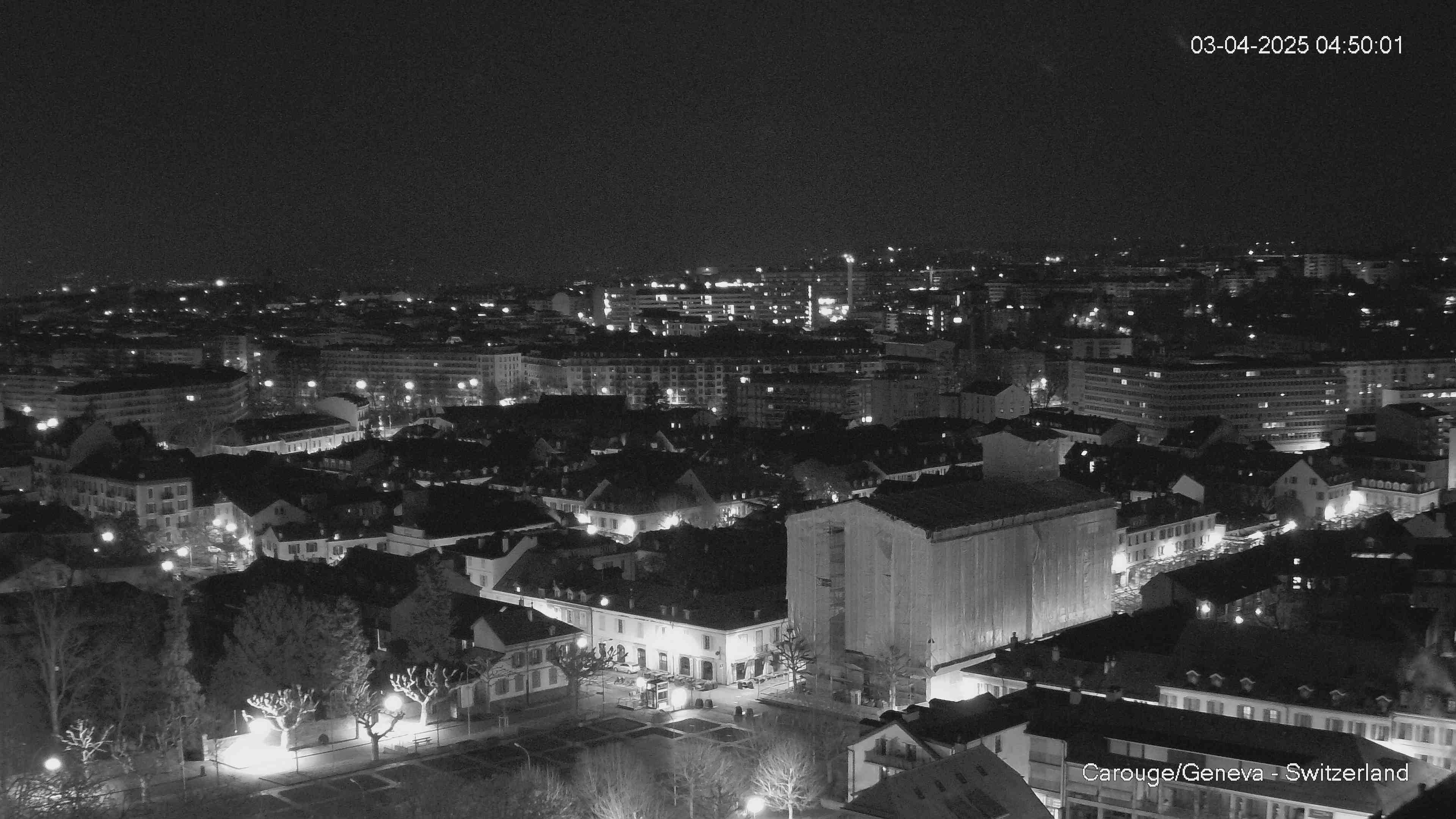 Genève - Vieille ville et jet d'eau